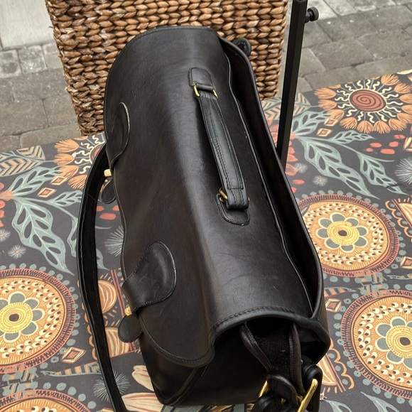 Vintage Coach No. 699-6918 Black Musette Briefcase Made in NY - Picture 5 of 11